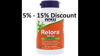 Discount - Now Foods, Relora, 300 mg, 120 Veg Capsules Review