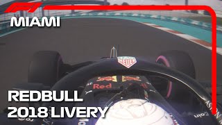 Red Bull RB14 2018 Livery Test Drive Miami GP | Assetto Corsa [Mouse Steering] #f1