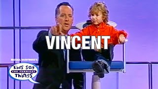 FULL INTERVIEW Vincent - Kids Say the Funniest Things - Michael Barrymore