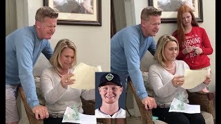 Young sports star Pavin Smith gives parents incredible Christmas gift and writes heartfelt letter