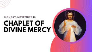 Chaplet of Divine Mercy -- Monday, November 18 ❤️  Follow Along Virtual Rosary