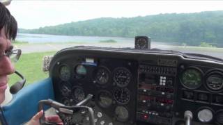 Flight Sussex to Andover to Blairstown in Cessna 172 With Kili My Senegal Parrot