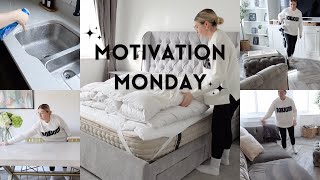 MOTIVATION MONDAY ✨ NEW 2024 ✨ PRODUCTIVE (realistic)  MORNING CLEANING, HOUSEWORK & CHORES !