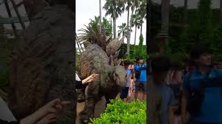 【Japan日本】2018 Universal Studios Dinosaur look real | 環球影城恐龙很逼真 | ユニバーサル・スタジオ・ジャパン