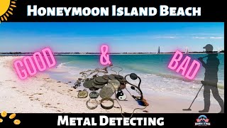 Metal Detecting at Honeymoon Island Beach - The Good & Bad