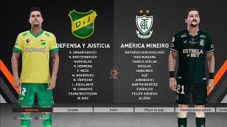 Defensa Y Justicia x América MG - 2ª. Rodada Gupo F Copa Sul-America 2023