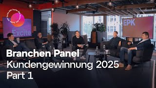 EPK Excite 2021 | Kundengewinnung 2025: Branchen-Panel mit Deutschlands digitalen Playern | Part 1