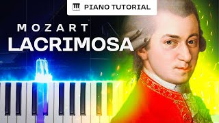 Mozart - Lacrimosa - Piano Tutorial