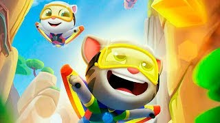 ТОМ ЗА ЗОЛОТОМ новый ГЕНЕРАЛ ТОМ #36 игровой мультик для детей Talking Tom Gold Run друзья Анжела