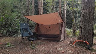 Camping in the forest - No talking - ASMR