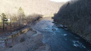 Tumbling Rock- Near Woodman, WV on the Greenbrier River Trail