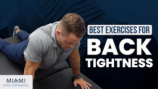 4 Simple Exercises to Relieve Back Tightness┃Feel Better Instantly