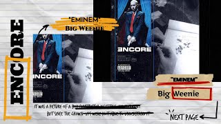 Eminem - Big Weenie (Lyrics)