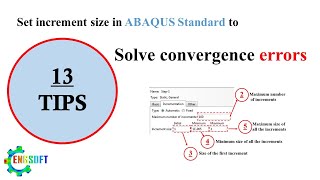 ABAQUS Step Settings: initial, minimum and maximum increment size