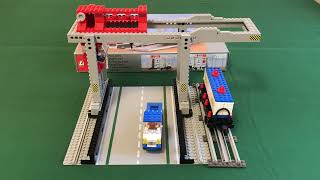 Lego 7823 Container Crane Depot unboxing and review