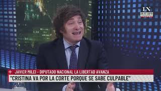 "Propongo una reforma judicial para que los chorros vayan presos en serio" Javier Milei- 15/11/22