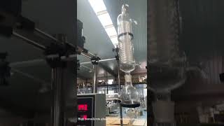 Crystallization filtration glass reactor