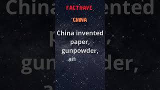 Interesting facts about countries every day. China