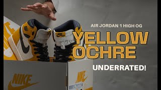 Exclusive Sneak Peek! The Jordan 1 High OG "Yellow Ochre" 🌟 | Box, Details, Fit, and Sizing! 👟