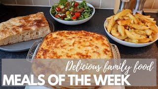 MEALS OF THE WEEK | FAMILY MEAL IDEAS | MEAT FREE MEAL IDEAS | FAMILY FOOD | WHAT'S FOR DINNER |