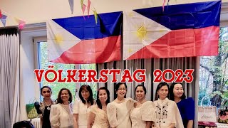 VÖLKERSTAG | DAY OF THE FOLKS | FILIPINA | SWITZERLAND 🇵🇭🇨🇭4K 60FPS