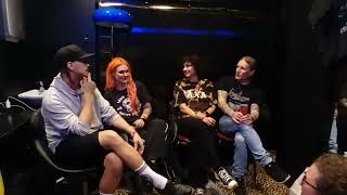 The Baboon show, l'interview  juste après leur concert au Bataclan le 18 octobre 2023