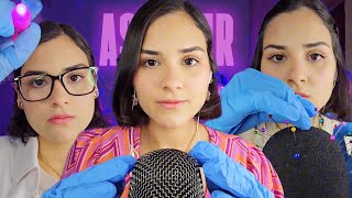 1 HORA DE ASMR com os melhores ROLEPLAY MÉDICOS | EXAME DOS NERVOS CRANIANOS, OUVIDO, ADMISSIONAL