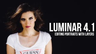 Luminar 4.1 Editing portraits with layers