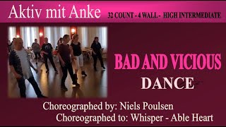 Bad and vicious - Linedance - Niels Poulsen- dance and more