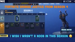 FORTNITE ORANGE JUSTICE (from season 4)