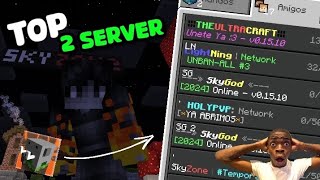 Top 2 mejores server para Craftsman/MCPE 0.15.10 *EPICOS* 🤑