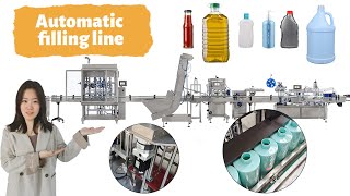 MTW   Auto lube oil filling line with 12 nozzles