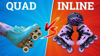 Patins Quad ou Inline ? Qual é o mais fácil para começar ?