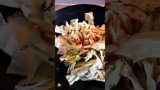 Cabbage and Bacon Stir Fry