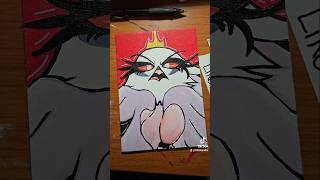 Helluva Boss 'Stolas' Ex' #trending  #art  #hazbinhotel  #helluvaboss #shorts  #painting #fyp