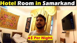 My Hotel Room in Samarkand, Uzbekistan | Best Hostels in Uzbekistan