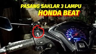 Cara Termuda Pasang Saklar 3 Mode Di Beat F1