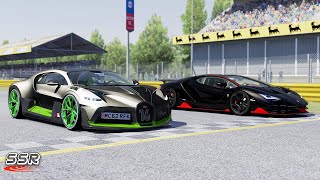 Lamborghini Centenaro LP 1200-4 vs Bugatti Divo - Monza Classic + Car Downloads - Assetto Corsa