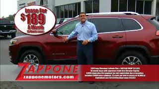 2019 Jeep Cherokee | $189/month | Zappone Chrysler Jeep Dodge RAM