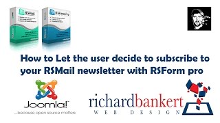 How to Let the user decide to subscribe to your RSMail newsletter with RSForm pro