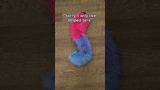 all the tails are on my shop!! (link in bio :]) #business #fursuittail #furry