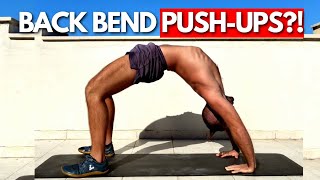 Back Bend Wheel Pose Urdhva Dhanurasana Yoga Poses Mobility Drills Functional Training Flexibility