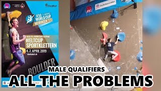 Male Qualification Problems | Meiringen 2019 Bouldering World Cup