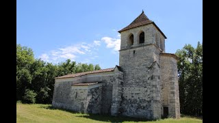 Vidéo église de Saux à Montpezat de Quercy