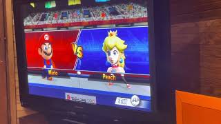 M&S at the Beijing 2008 Olympics (Mario vs Peach vs Daisy) + Bowser fails in Fencing