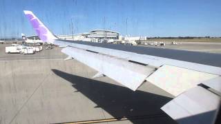 Hawaiian Airlines 767 - Taxi & Takeoff from Sacramento Int'l Airport