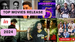 Top 10 movies release in 2024 - Housefull5, Singham3, Ulajh , Skyforce Movies || #upcomingmovie