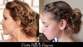 How To: Side Pulled Dutch Braid Updo | Pretty Hair is Fun