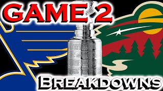 Minnesota Wild Respond Dominating St. Louis Blues in Game 2 NHL Playoffs