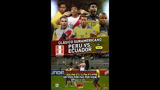 PERU VS ECUADOR SEPT 5TH at 8:00 PM ET/ 5:00 PM PT Live on PPV